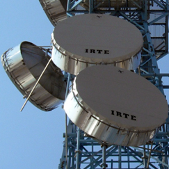 IRTE parabolic antenna