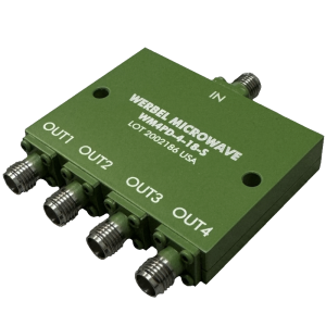 Werbel Microwave power splitter/combiner